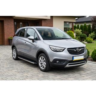 Seitenschweller BlackLine (2 Stk., Aluminium) Opel Crossland X 2017-2024 Foto 1
