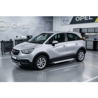 Seitenschweller New Vision Grey (2 Stk., Aluminium) Opel Crossland X 2017-2024 Foto 1