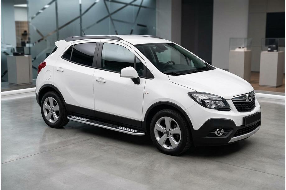 Opel Mokka 2012-2021 Seitenschweller Tayga V2 (2 Stk., Aluminium) Image