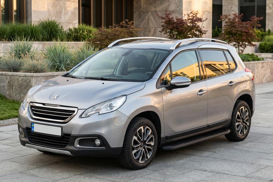 Peugeot 2008 2013-2019 Seitenschweller Tayga Black (2 Stk., Aluminium) Image