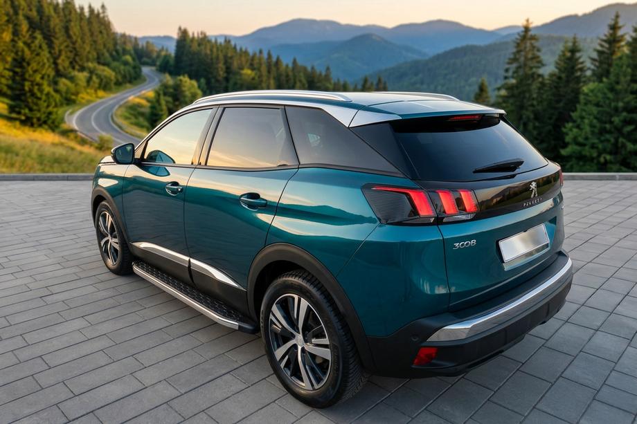 Peugeot 3008 2016-2023 Trittbretter BlackLine (2 Stk, Aluminium) Foto 1