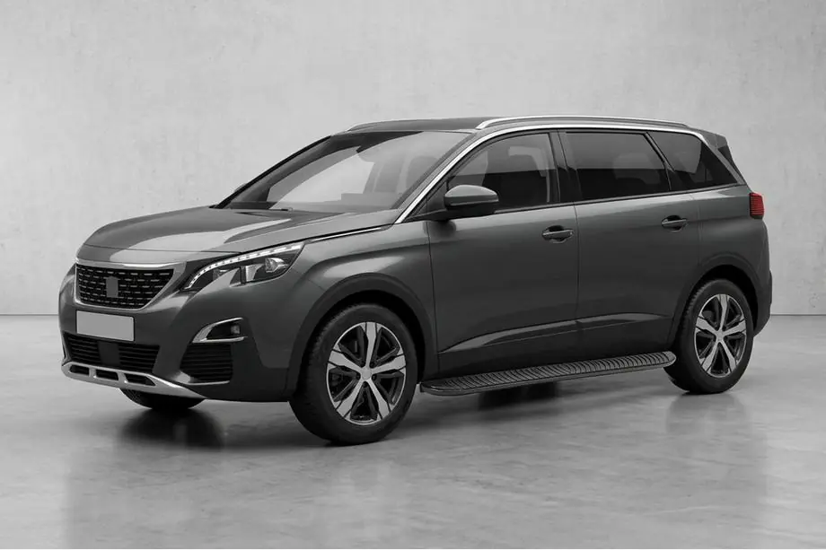 Peugeot 5008 2016-2023 Seitenschweller Tayga Black (2 Stk., Aluminium) Image
