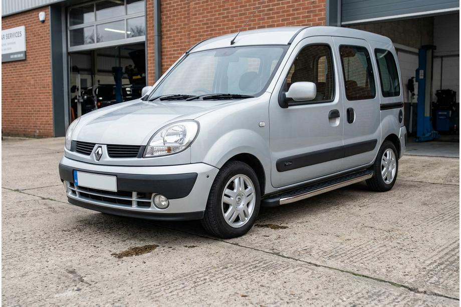 Renault Kangoo 1998-2008 Seitenschweller BlackLine (2 Stk., Aluminium) Image