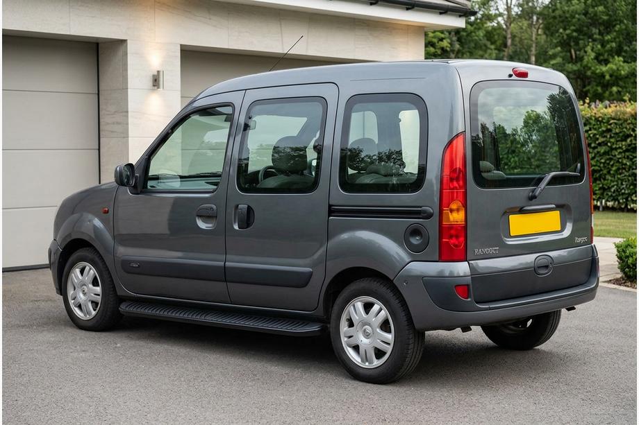Renault Kangoo 1998-2008 Seitenschweller Tayga Black (2 Stk., Aluminium) Image