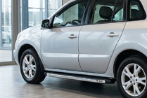 Renault Koleos 2008-2016 Seitenschweller BlackLine (2 Stk., Aluminium) Foto 1
