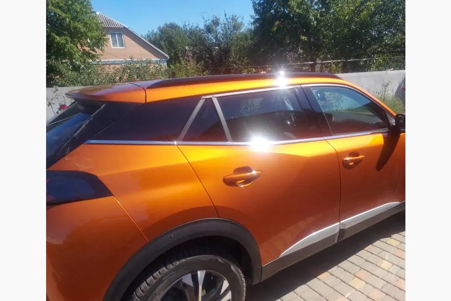 Peugeot 2008 2019- Fensterrahmen Abdeckung (6 Stk, Edelstahl) Foto 5