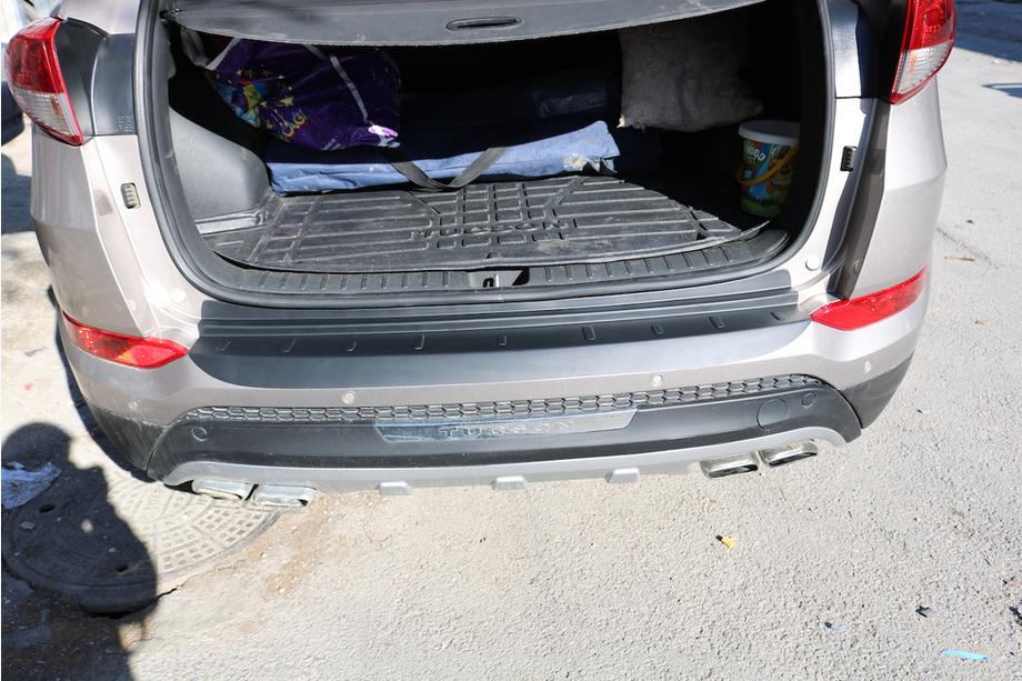 Hyundai Tucson TL 2016-2021 Heckstoßstangenabdeckung EuroCap 2016-2018 (ABS) Foto 12