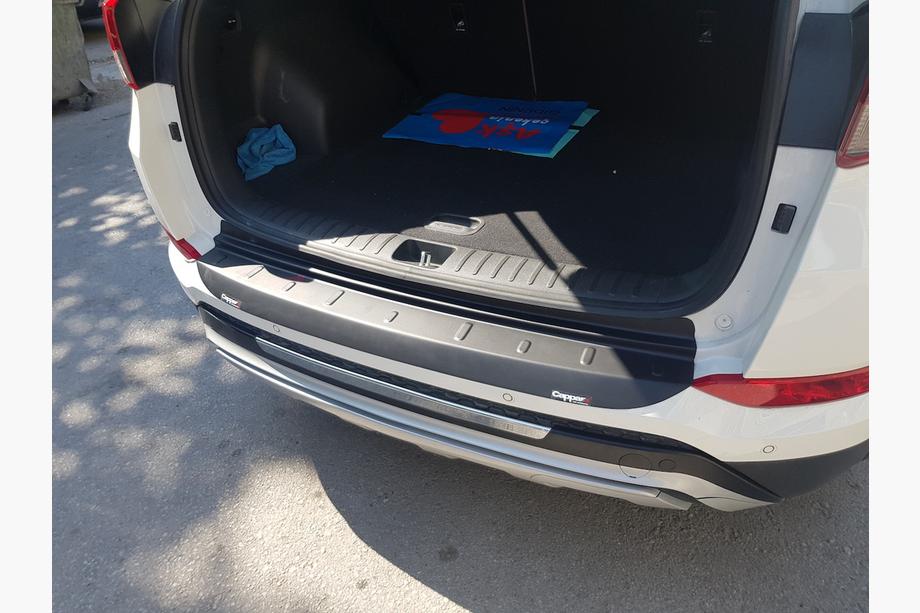 Hyundai Tucson TL 2016-2021 Heckstoßstangenabdeckung EuroCap 2016-2018 (ABS) Foto 16