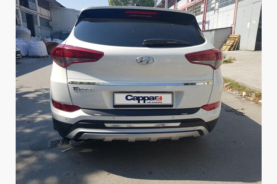 Hyundai Tucson TL 2016-2021 Heckstoßstangenabdeckung EuroCap 2016-2018 (ABS) Foto 21