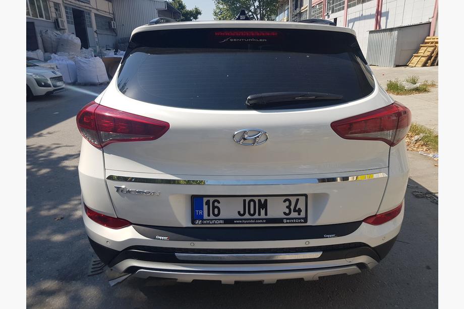 Hyundai Tucson TL 2016-2021 Heckstoßstangenabdeckung EuroCap 2016-2018 (ABS) Foto 23
