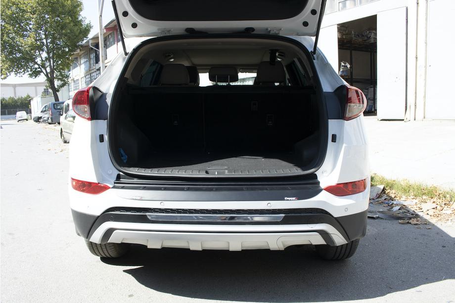 Hyundai Tucson TL 2016-2021 Heckstoßstangenabdeckung EuroCap 2016-2018 (ABS) Foto 2