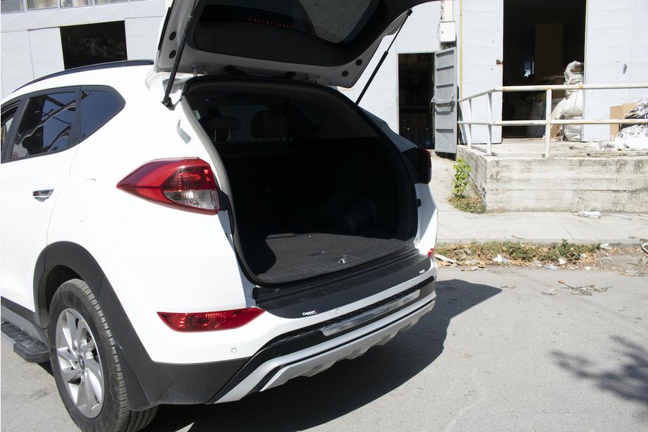 Hyundai Tucson TL 2016-2021 Heckstoßstangenabdeckung EuroCap 2016-2018 (ABS) Foto 4