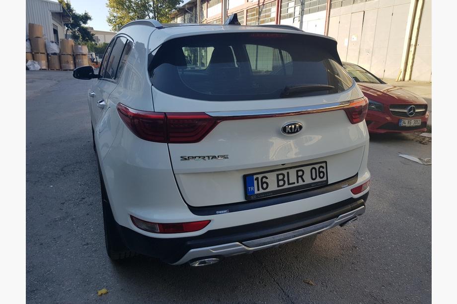 Kia Sportage 2015-2021 Heckstoßstangenabdeckung EuroCap 2015-2018 (ABS) Foto 5