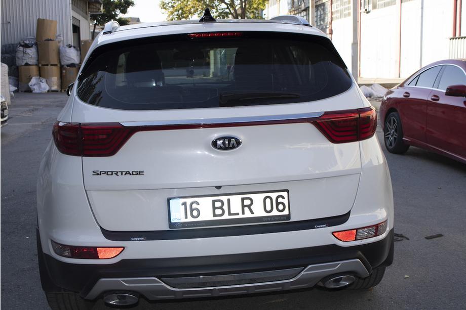 Kia Sportage 2015-2021 Heckstoßstangenabdeckung EuroCap 2015-2018 (ABS) Foto 7
