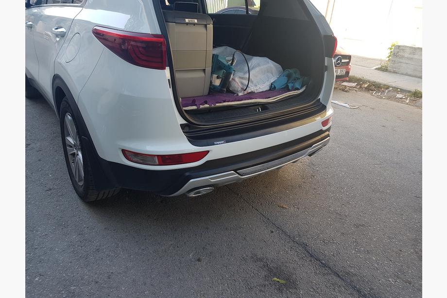 Kia Sportage 2015-2021 Heckstoßstangenabdeckung EuroCap 2015-2018 (ABS) Foto 4
