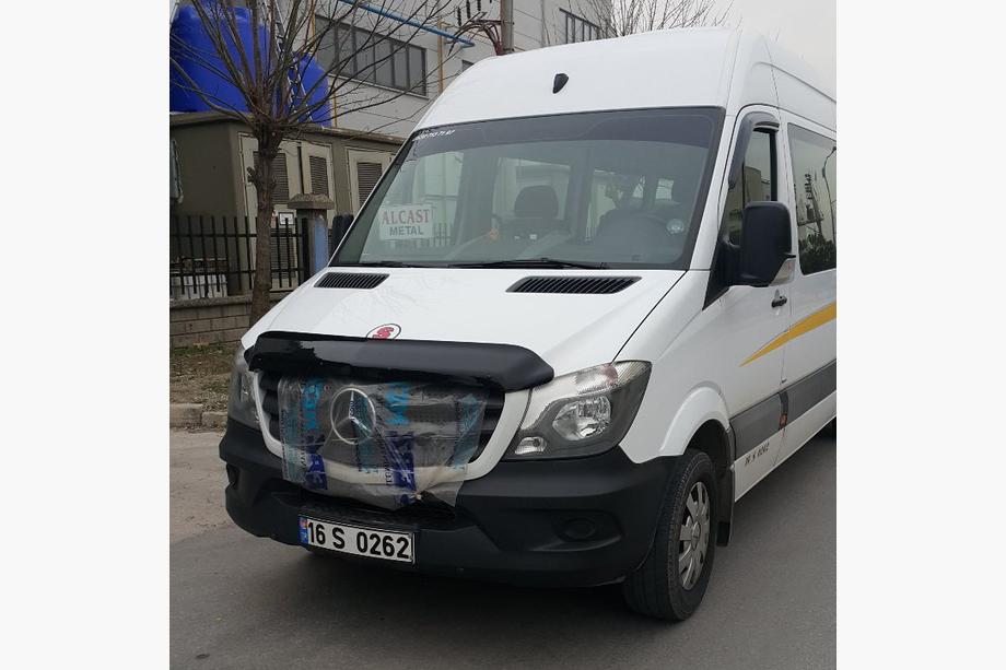 Mercedes Sprinter W906 2006–2018 Motorhaubenschutz 2013+ (V2, EuroCap) Foto 8