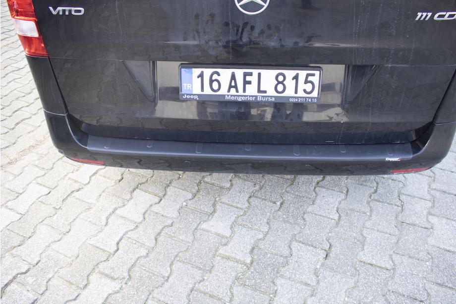Mercedes Vito/V-class W447 2014- Heckstoßstangenabdeckung EuroCap (ABS) Foto 3