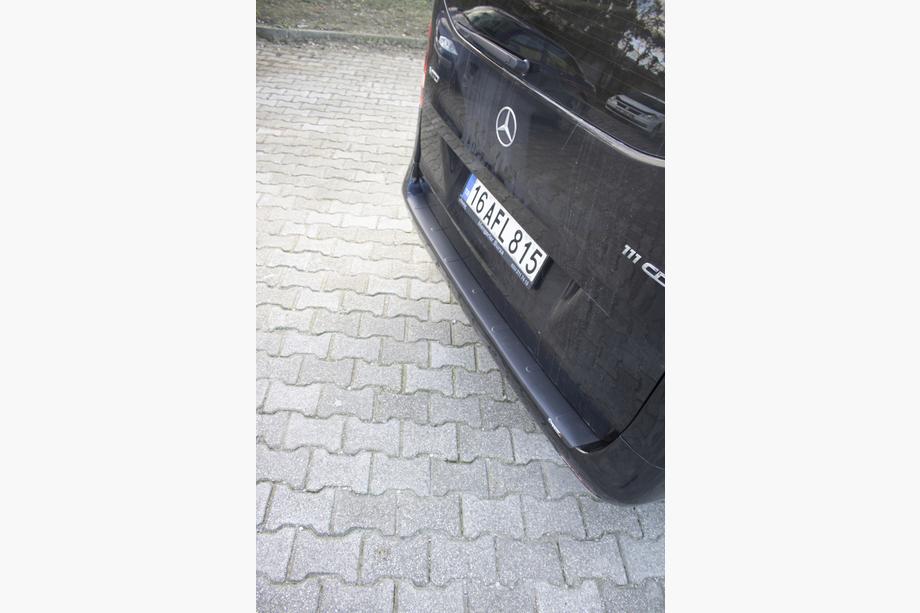 Mercedes Vito/V-class W447 2014- Heckstoßstangenabdeckung EuroCap (ABS) Foto 7