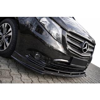 Front Lip Spoiler EuroCap (schwarz) Mercedes Vito/V-class W447 2014- Foto 2