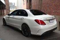 Mercedes C-class W205 2014-2021 Bodykit mit kompletter Heckstossstange (AMG C63-Designs 2014-2018) Foto 16