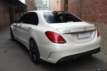Mercedes C-class W205 2014-2021 Bodykit mit kompletter Heckstossstange (AMG C63-Designs 2014-2018) Foto 4