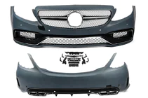 Mercedes C-class W205 2014-2021 Bodykit mit kompletter Heckstossstange (AMG C63-Designs 2014-2018) Foto 5