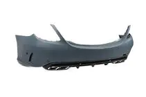 Mercedes C-class W205 2014-2021 Bodykit mit kompletter Heckstossstange (AMG C63-Designs 2014-2018) Foto 11