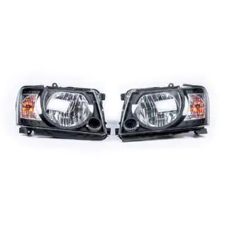 Frontscheinwerfer Safari Black (2004-2008, 2Stk) Nissan Patrol Y61 1997-2011 Foto 2
