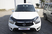 SsangYong Korando 2010-2019 Motorhauben-Windabweiser EuroCap (für Korando Sports) Foto 2