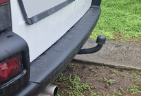 Volkswagen T4 Caravelle/Multivan 1990–2003 Heckstoßstangenabdeckung EuroCap (ABS) Foto 3