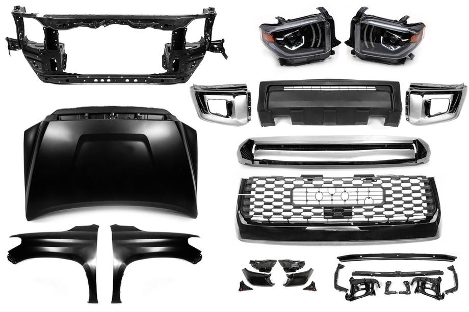 Toyota Sequoia 2007-2022 Facelift Upgrade Kit auf Tundra 2020 (Komplettset) Foto 9