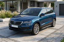 Skoda Karoq 2018- Seitenschweller New Vision Black (2 Stk., Aluminium) Foto 1