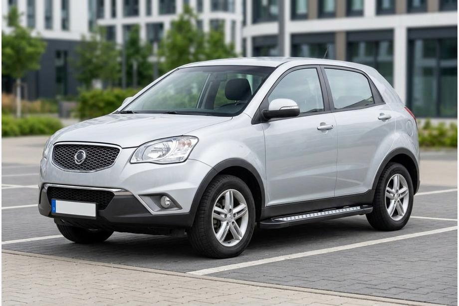 SsangYong Korando 2010-2019 Seitenschweller New Vision Black (2 Stk., Aluminium) Foto 1