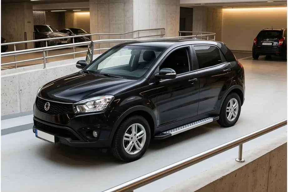 SsangYong Korando 2010-2019 Seitenschweller New Vision Grey (2 Stk., Aluminium) Foto 1