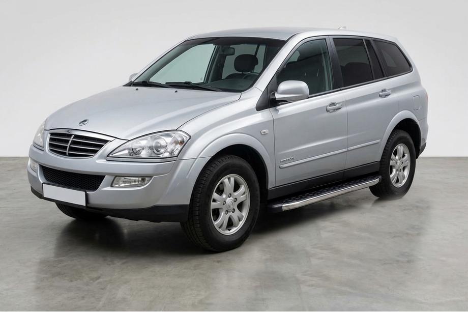 SsangYong Kyron 2005-2014 Trittbretter BlackLine (2 Stk., Aluminium) Foto 1