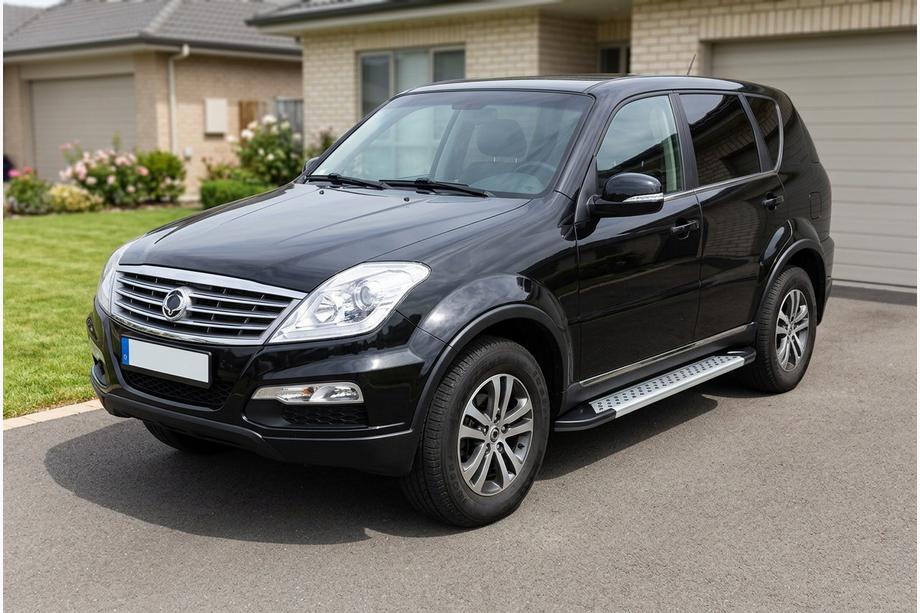 SsangYong Rexton I 2001-2017 Seitenschweller Vision New Grey (2 Stk., Aluminium) 2012-2017 Foto 1