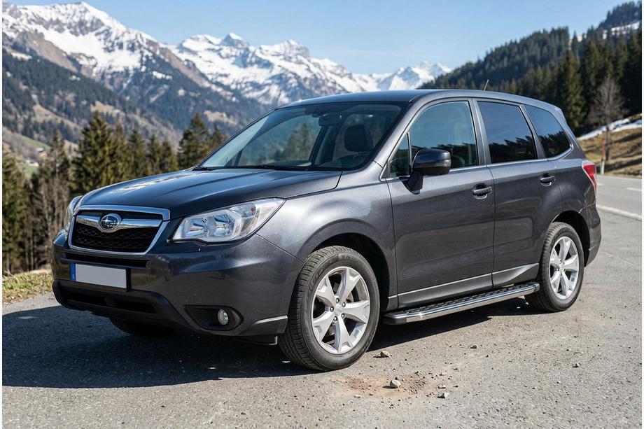 Subaru Forester 2013-2018 Seitenschweller BlackLine (2 Stk., Aluminium) Image