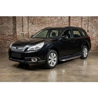 Seitenschweller BlackLine (2 Stk., Aluminium) Subaru Outback 2009-2014 Foto 1