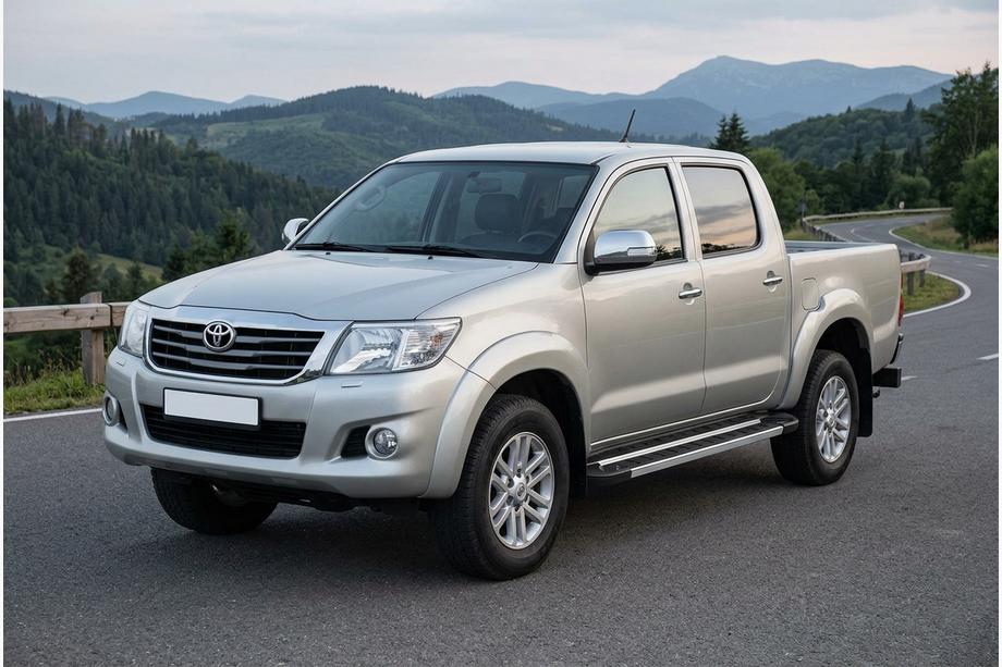 Toyota Hilux 2006-2015 Seitenschweller RedLine V1 (2 Stk., Aluminium) Image