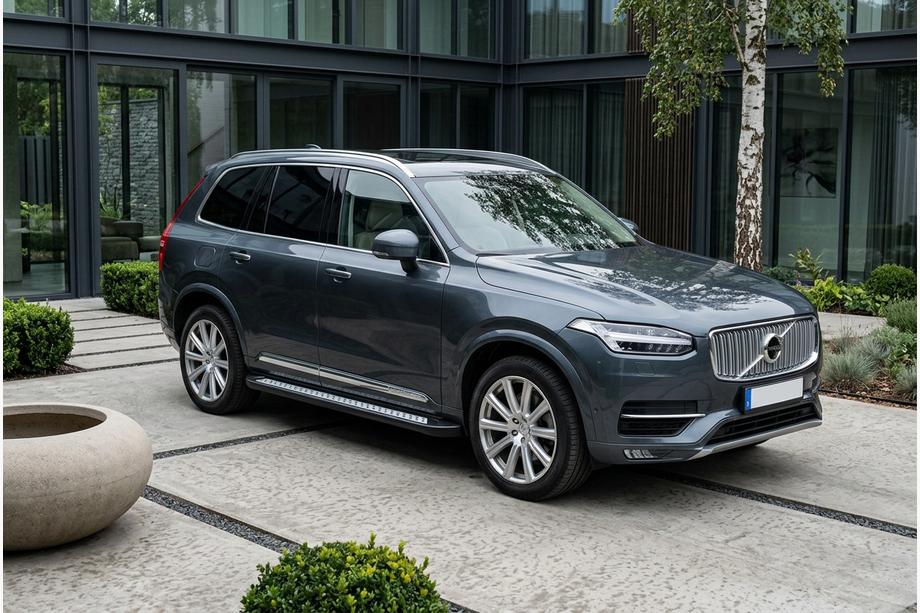 Volvo XC90 2015- Seitenschweller New Vision Black (2 Stk., Aluminium) Image