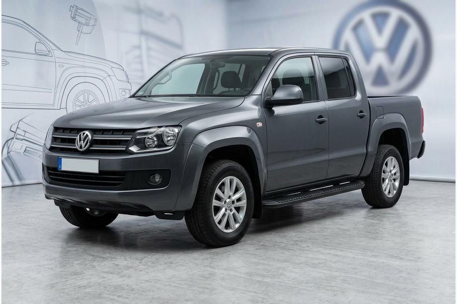 Volkswagen Amarok 2010-2022 Seitenschweller Tayga Black (2 Stk., Aluminium) Image