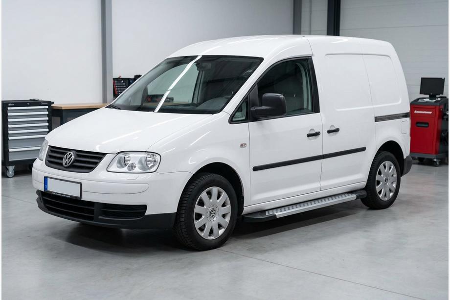 Volkswagen Caddy 2004-2010 Seitenschweller New Vision Grey (2 Stk., Aluminium) Maxi Basis Foto 1
