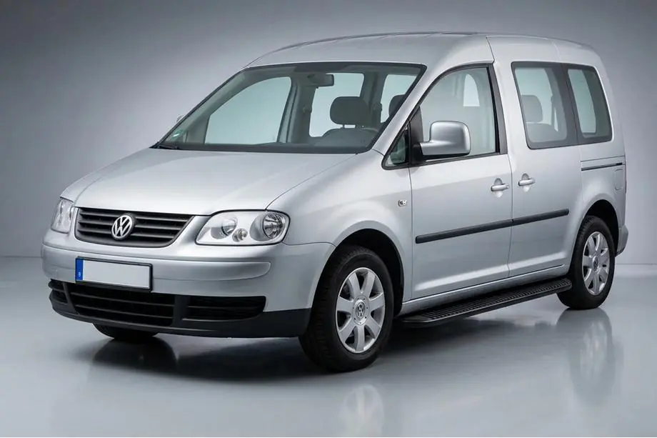Volkswagen Caddy 2004-2010 Seitenschweller Tayga Black (2 Stk., Aluminium) Image