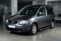 Volkswagen Caddy 2004-2010 Seitenschweller BlackLine (2 Stk., Aluminium) Foto 1