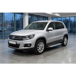 Seitenschweller New Vision Grey (2 Stk., Aluminium) Volkswagen Tiguan 2007-2016 Foto 1