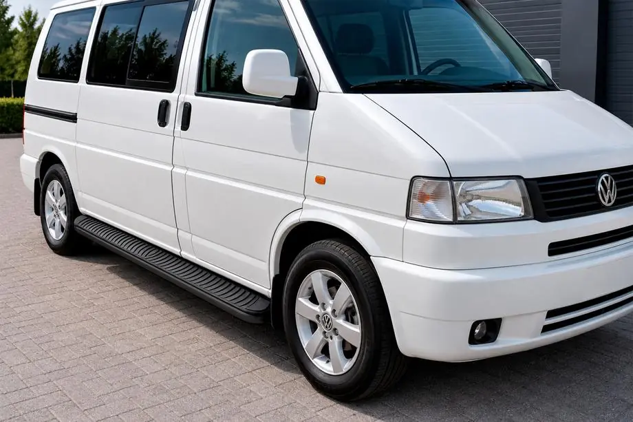 Volkswagen T4 Transporter 1990-2003 Seitenschweller Tayga Black (2 Stk., Aluminium) Image