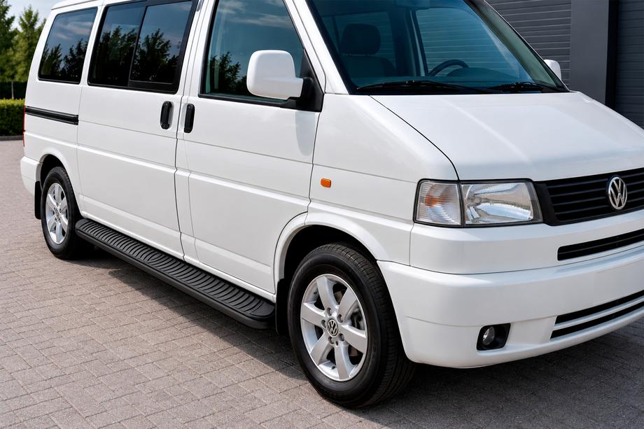 Volkswagen T4 Caravelle/Multivan 1990–2003 Seitenschweller Tayga Black (2 Stk., Aluminium) Foto 1