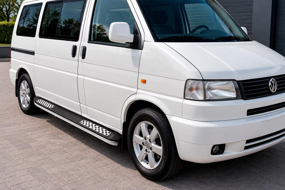 Volkswagen T4 Caravelle/Multivan 1990–2003 Seitenschweller Tayga V2 (2 Stk., Aluminium) Foto 1