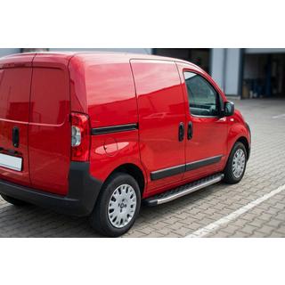 Seitenschweller BlackLine (2 Stk., Aluminium) Fiat Fiorino/Qubo 2008-2024 Foto 1