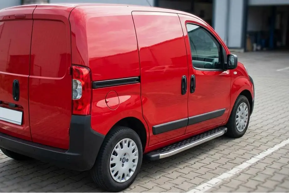 Peugeot Bipper 2008-2017 Seitenschweller BlackLine (2 Stk., Aluminium) Image